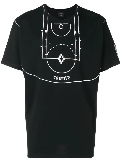 COUNTY OF MILAN NBA Court T-shirt