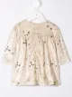 الصورة 2 من Yellowsub star print velvet dress