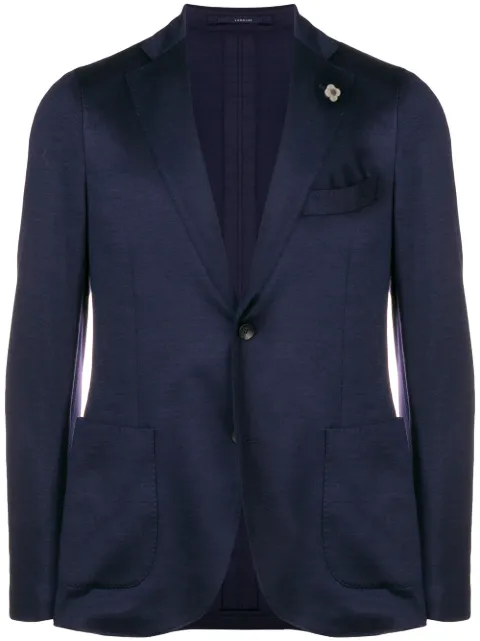 LARDINI LARDINI SMART BLAZER - BLUE