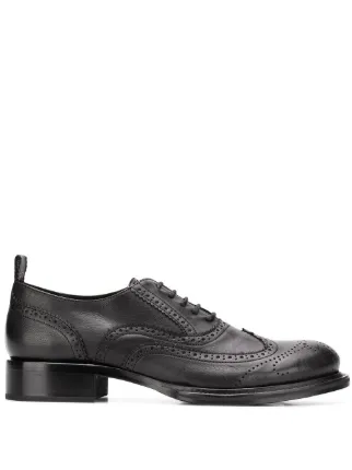Ann Demeulemeester grained brogues 