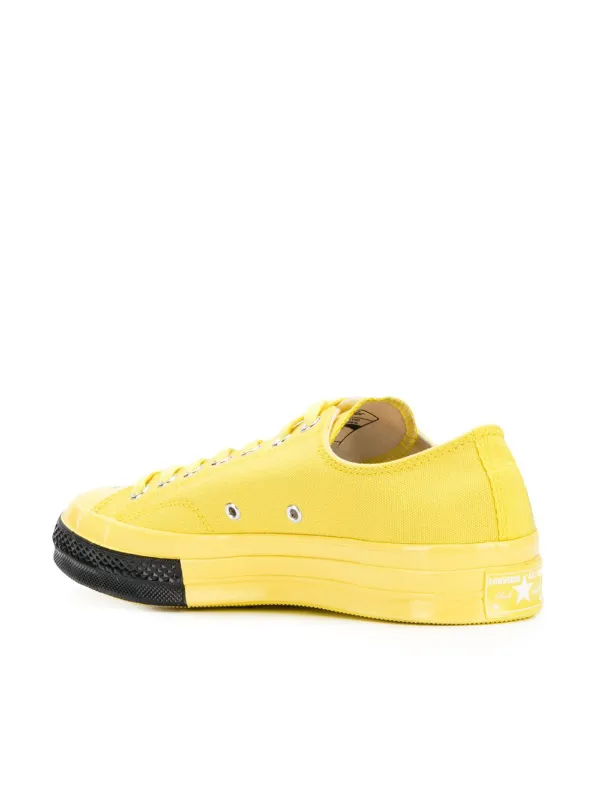 converse undercover yellow