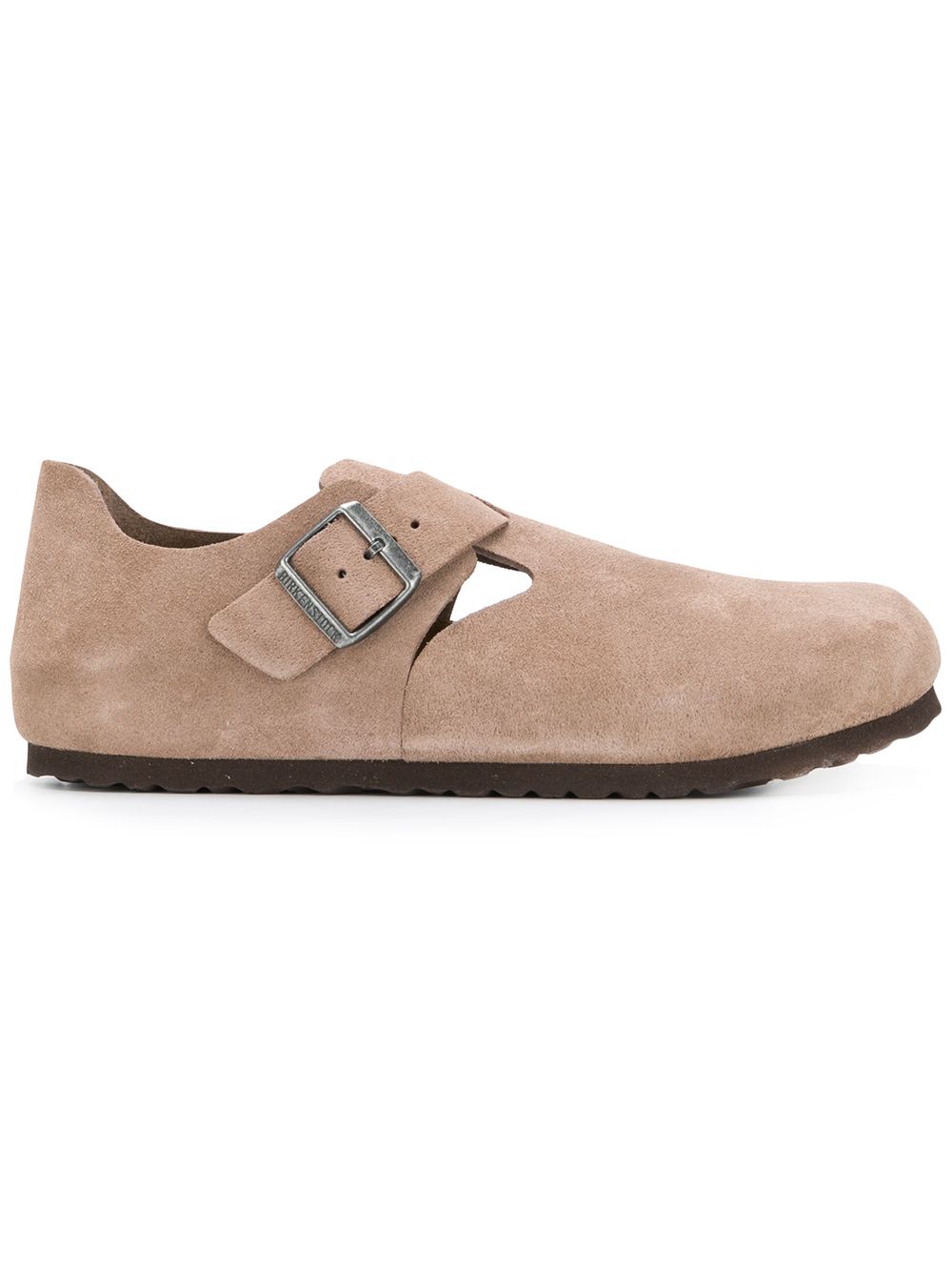 Birkenstock buckled loafers Beige