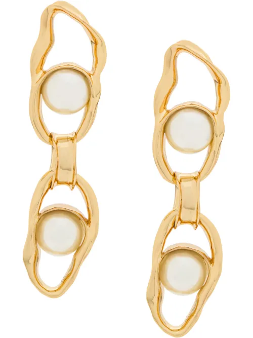 Boucles d'oreilles à détails de perles - Coup De Coeur - Modalova