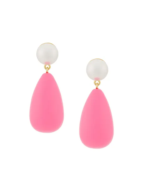 Eshvi aretes con diseño de lágrima