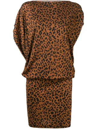 Dvf Diane Von Furstenberg Silk Leopard Print Dress Farfetch Dvf Diane Von Furstenberg Silk Leopard Print Dress