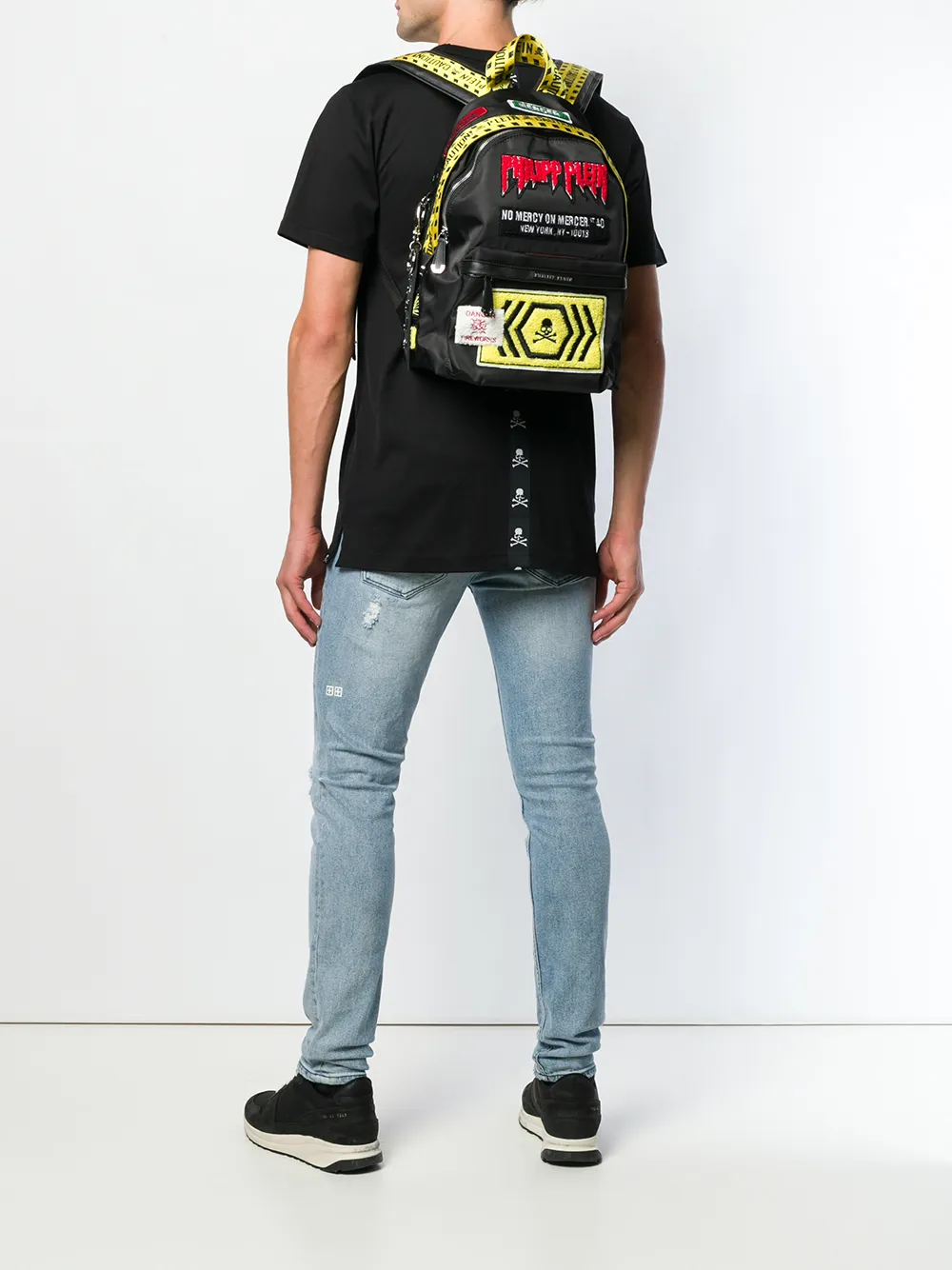 фото Philipp plein рюкзак с заплатками