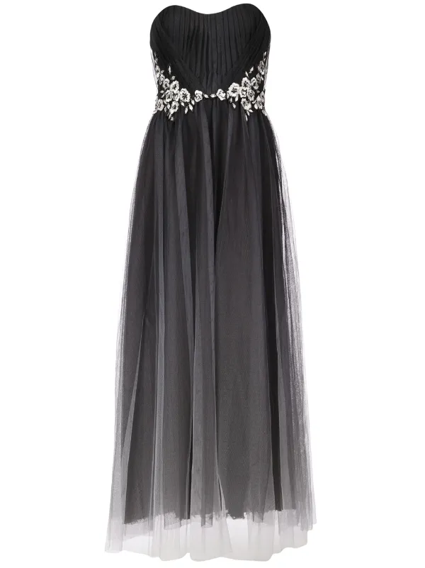marchesa notte strapless