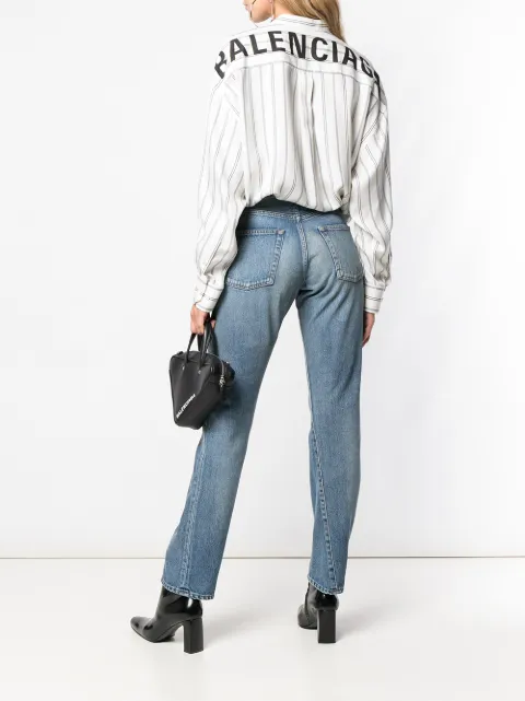 balenciaga twisted jeans
