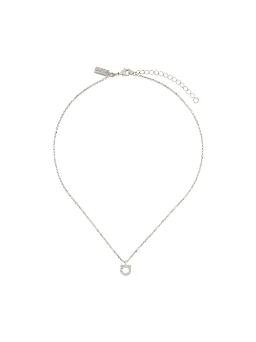 Ferragamo Gancio necklace - Argent - Ferragamo - Modalova