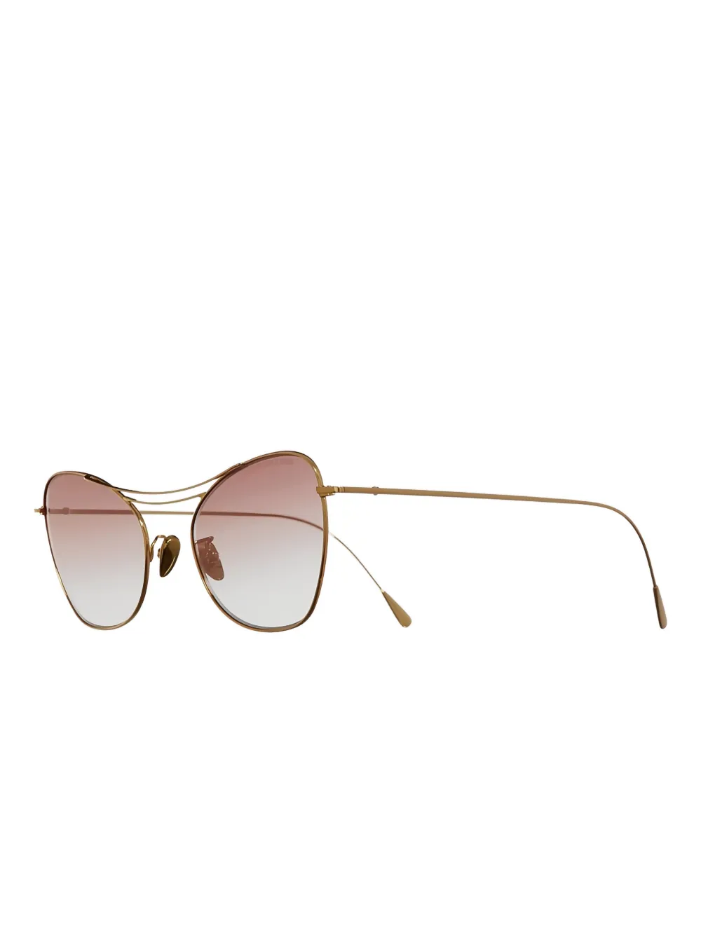  Cutler & Gross Cat-eye Sunglasses - Gold 