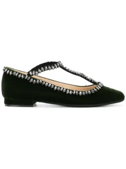 t bar ballerina shoes