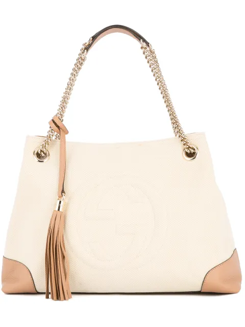 Gucci Pre Owned Fringe Chain Shoulder Bag Farfetch Gucci Pre Owned Fringe Chain Shoulder Bag Farfetch