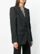 TOM FORD striped fitted blazer