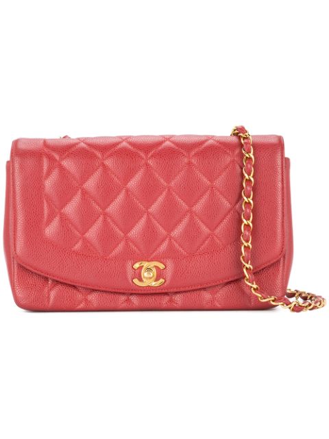 HOT SALE CHANEL 1992 Diana shoulder bag Women