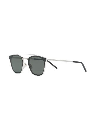 SAINT LAURENT EYEWEAR SL28METAL 005 Metal (Other)/Acetate展示图