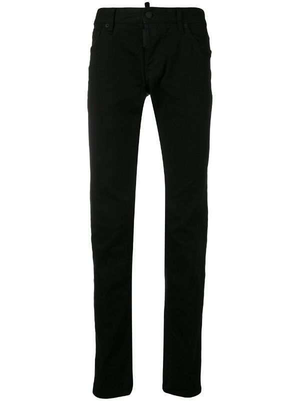 dsquared slim jeans black