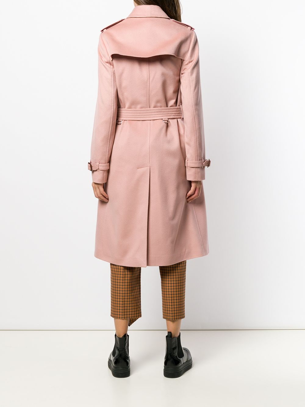 Burberry Cashmere Trench Coat - Farfetch