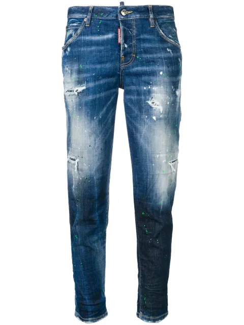 DSQUARED2 jeans DSQ2 con efecto envejecido