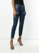 Dsquared2 skinny straight cropped jeans