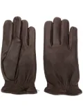 Orciani perfectly fitted gloves - Brown