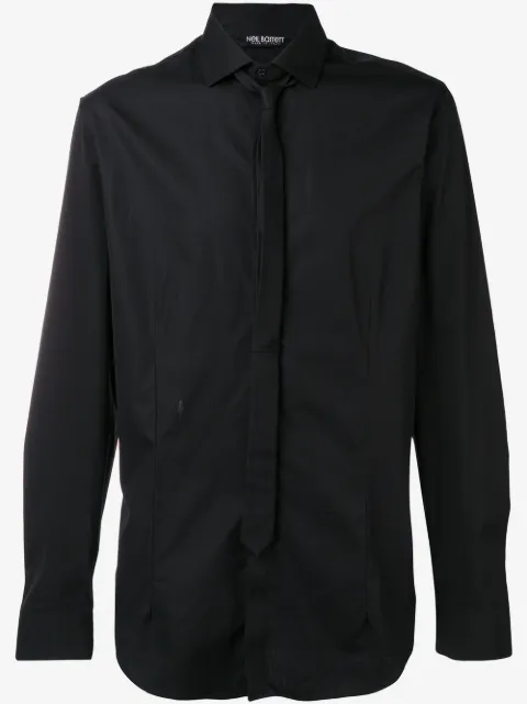 Neil Barrett formal shirt with tie 