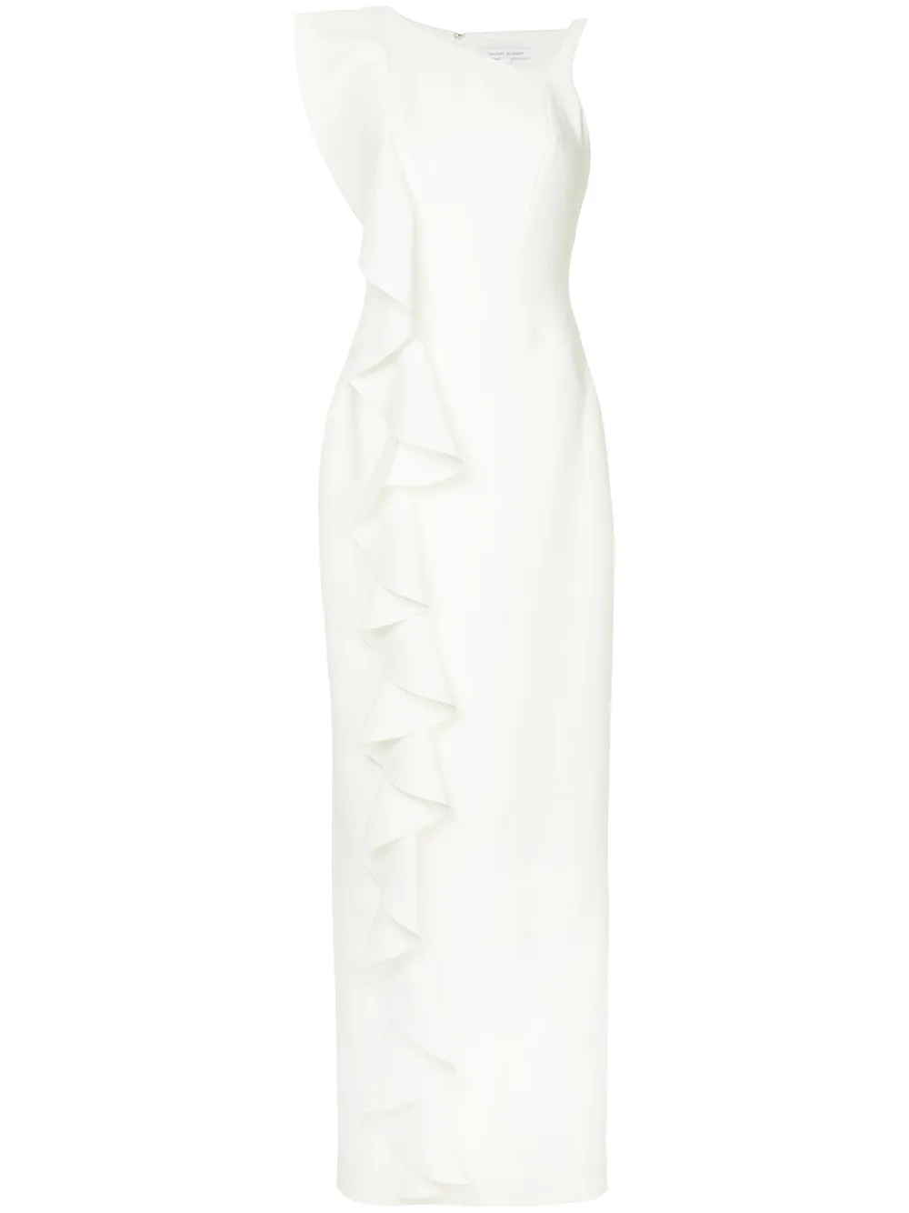 Rachel Gilbert ruffle long dress - ホワイト Rachel Gilbert ruffle long dress - ホワイト