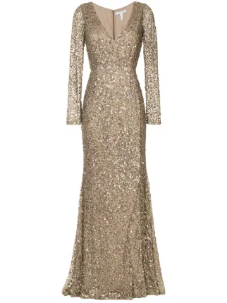 rachel gilbert sequin dress
