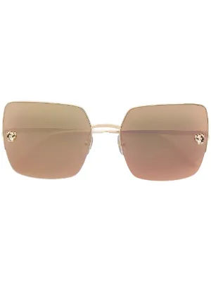 Lunettes Soleil Cartier Soleil Panthère De Panthère Lunettes Cartier Lunettes De Panthère De Soleil 4jL35AR