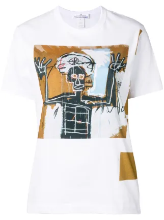 comme des garcons basquiat shirt