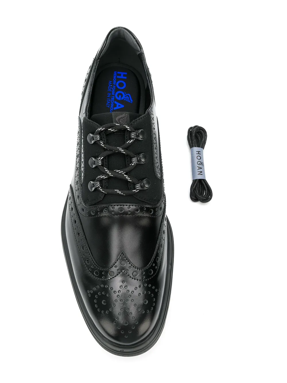 Hogan lace-up brogues Zwart