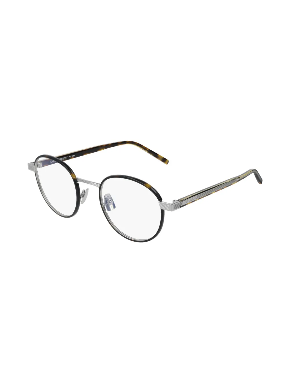 Saint Laurent Eyewear round-frame glasses | Men | Image 2