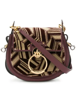 Women S Chloé Bags Farfetch Chloé Tess Shoulder Bag