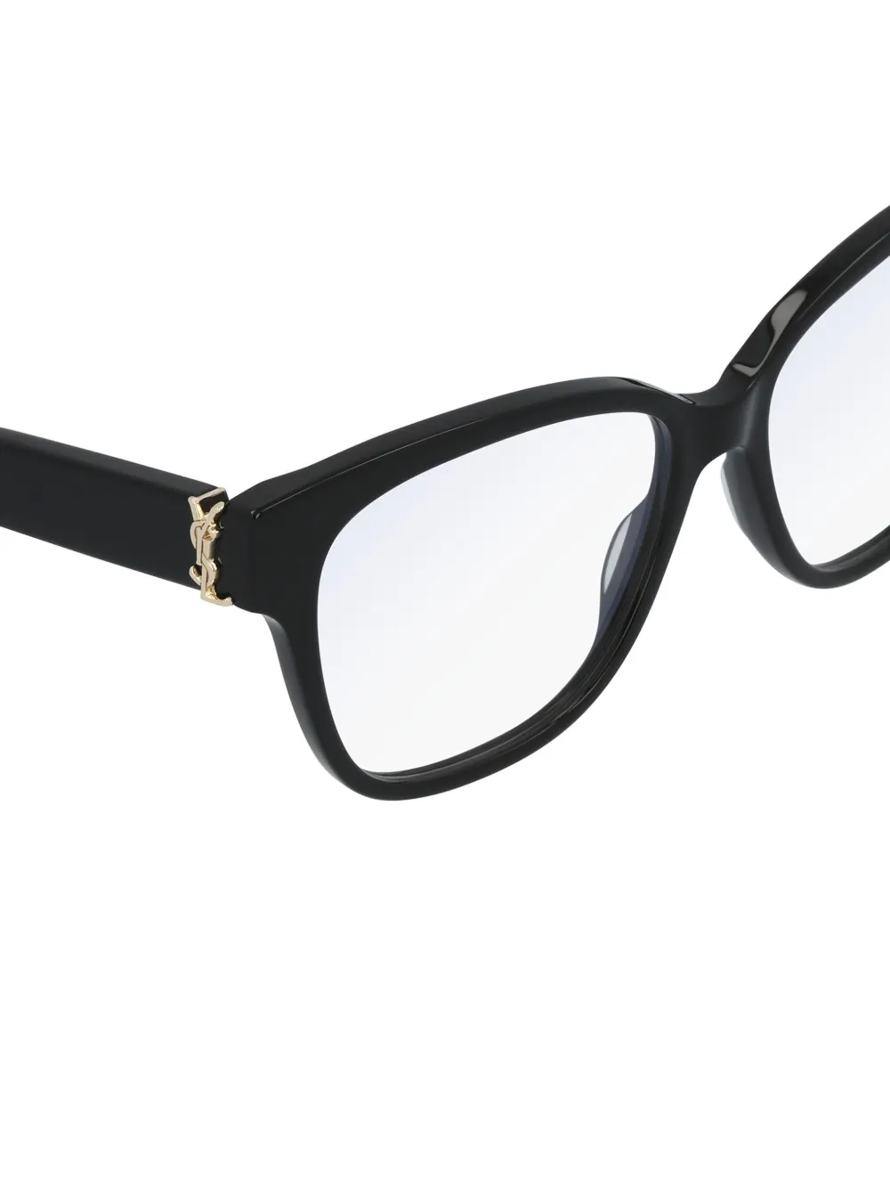Saint Laurent Eyewear oval shaped glasses Zwart
