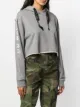 Philipp Plein cropped hooded sweatshirt