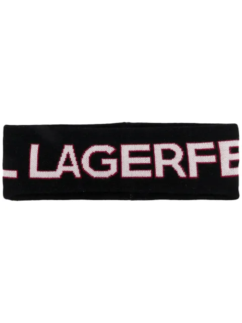 Karl Lagerfeld Logo Hairband Farfetch