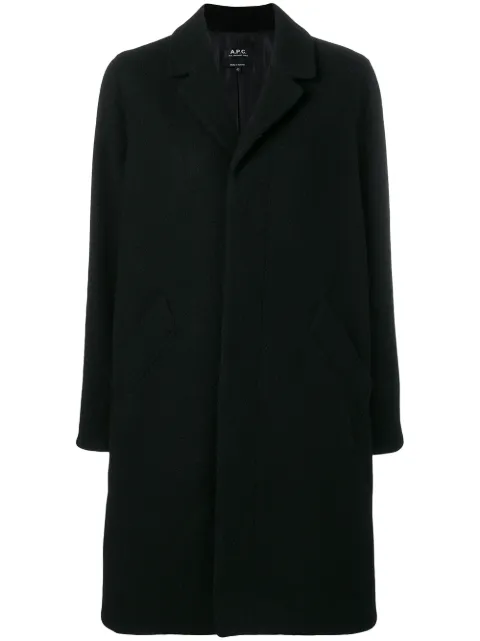 Click to view more detailed imagery on our partner's website A.p.c. Manteau Ariane In Black