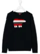 الصورة 1 من Perfect Moment Kids bear crew neck sweater