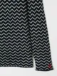 Perfect Moment Kids zigzag turtle neck sweater