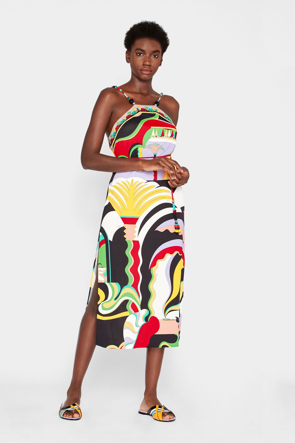 emilio pucci midi dress