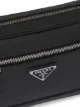 Prada triangle logo belt bag
