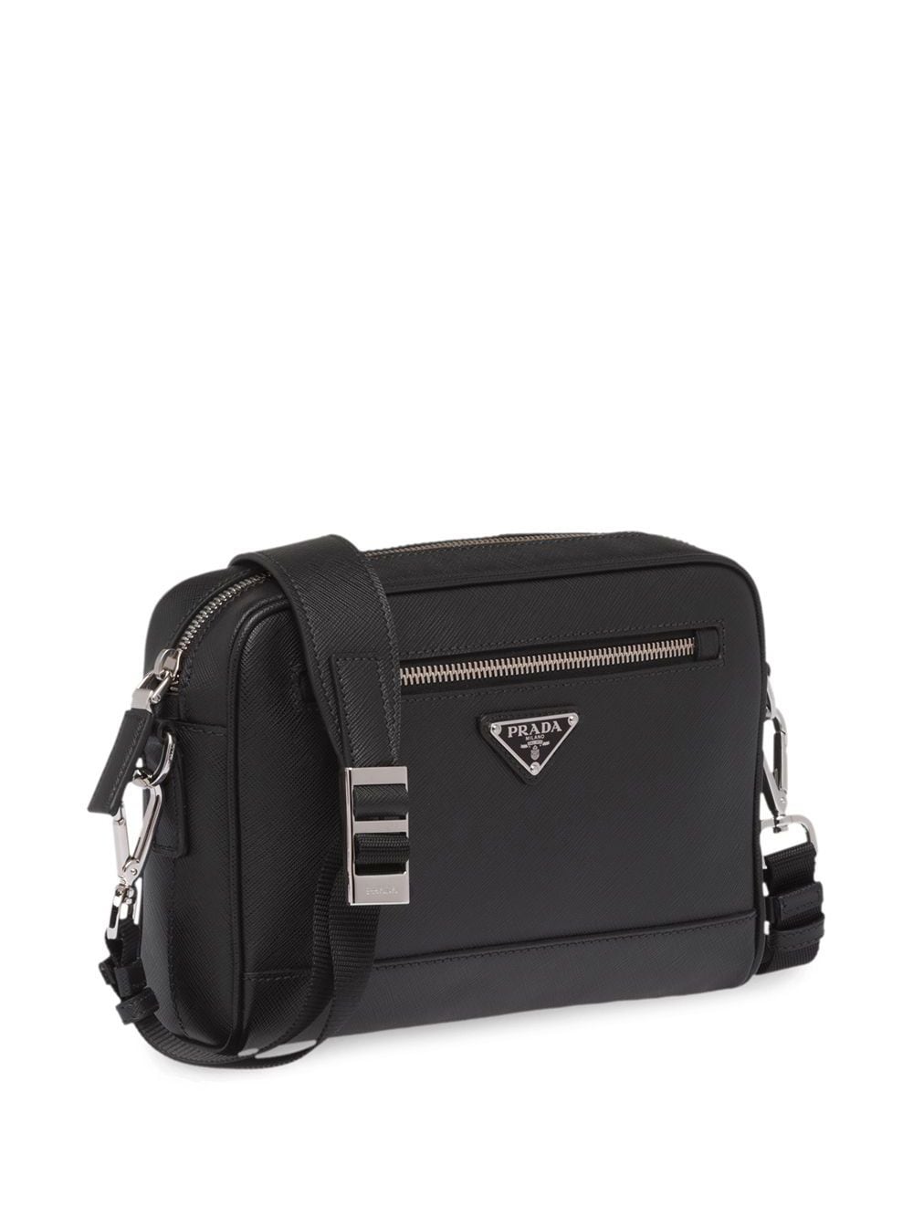 Shop Prada Saffiano leather shoulder bag with Express Delivery - FARFETCH