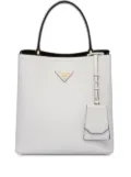 Prada double bucket bag - White