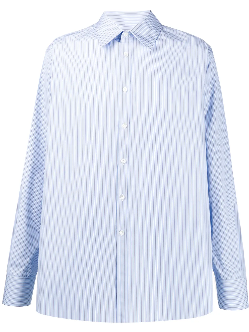 Valentino Garavani Gestreept shirt Blauw
