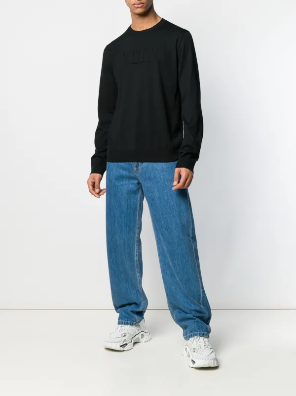 Valentino Garavani ヴァレンティノ VLTN スウェットシャツ | ブラック 