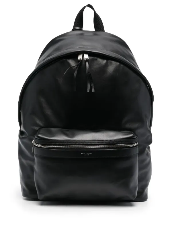 Saint Laurent City Leather Backpack - Farfetch