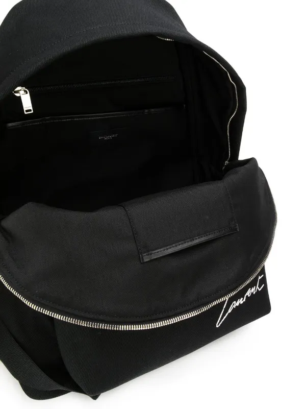 Saint Laurent City Denim Backpack - Farfetch