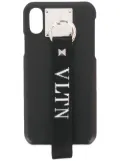 Valentino Garavani VLTN iPhone X case - Black