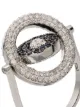 Luis Miguel Howard 18kt white gold diamond and sapphire Reverso ring