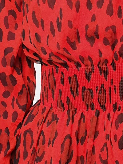 TOM FORD leopard print top red | MODES