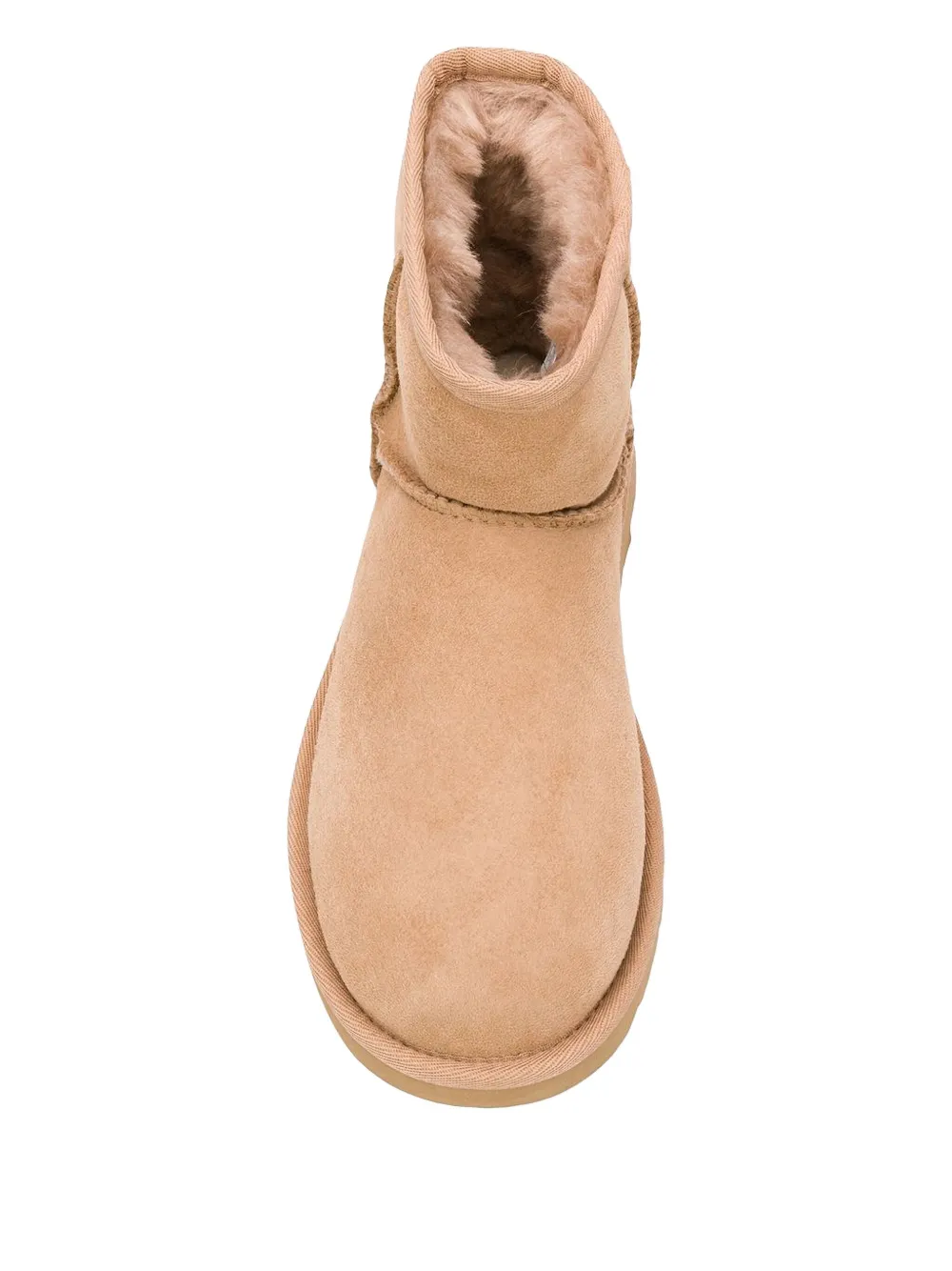 UGG faux-fur ankle boots Neutrals